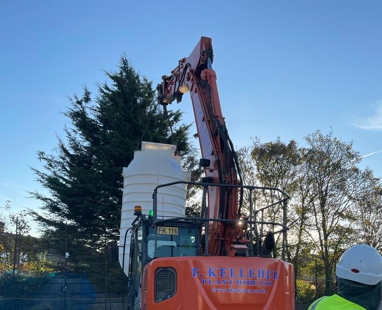 Professional groundwork excavation and foundation preparation by Thane Construction in London